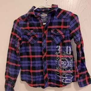 Epic threads / Boys Flannel size Small